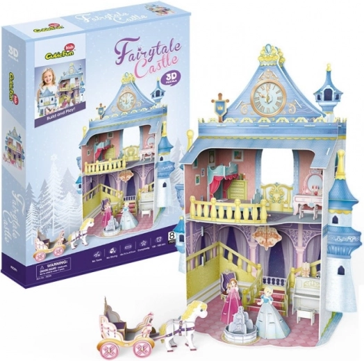 CubicFun puzzle 3D château de conte de fées, 81 pièces