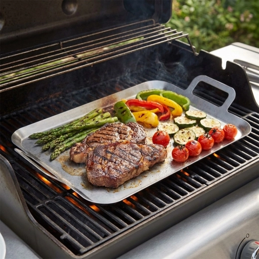 Utilisation universelle sur barbecue et au four