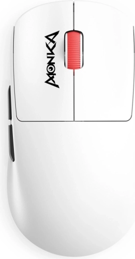 Souris gaming sans fil Monka Prime blanche