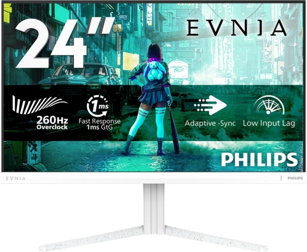 Moniteur gaming Philips Evnia 23,8" Fast IPS 260 Hz