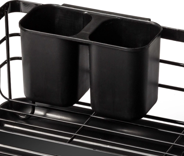 Panier à couverts à deux compartiments, à l’intérieur ou à l’extérieur