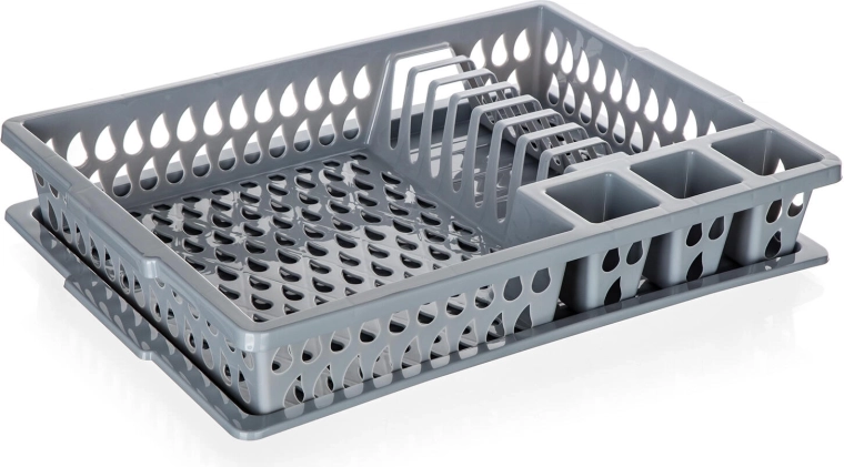 Espace pour assiettes et couverts en un