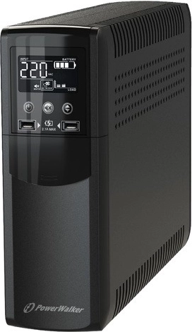 PowerWalker VI CSW 1000VA UPS line-interactive à sortie sinusoïdale pure