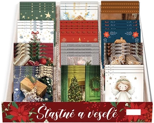 Étiquettes de Noël pour cadeaux – lot de 6 pièces