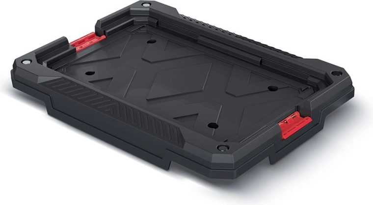 Plateforme fixe 585 × 440 × 70 mm, noire