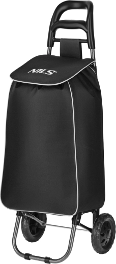 Sac de courses à roulettes Nils 40 l noir