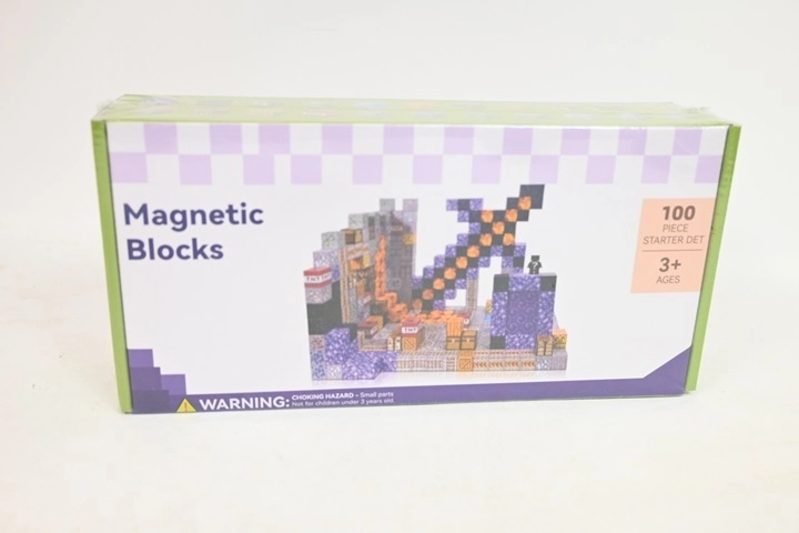 Jeu de construction magnétique 100 pièces