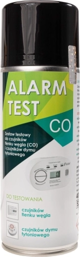 Gaz de test pour détecteurs de monoxyde de carbone et de fumée de cigarette Firesco