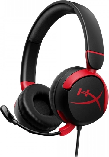 HyperX Cloud Mini casque gaming pour enfants avec micro (noir)