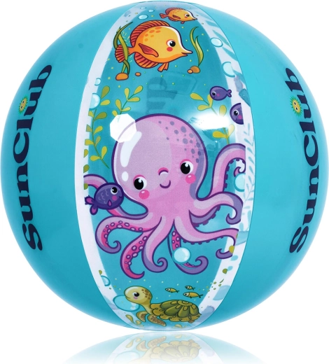 Ballon de plage gonflable Ocean World 40 cm