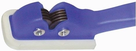 Aiguiseur de couteaux avec poignée et base antidérapante, assortiment de couleurs