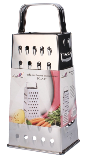 Râpe inox à quatre faces Tola 21 cm