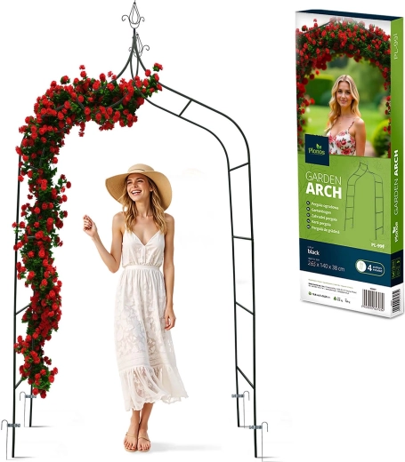 Pergola de jardin arquée 265 cm PLONOS