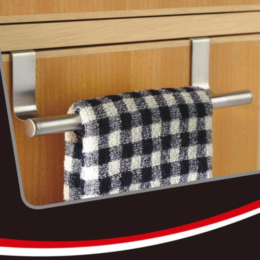 Support porte-serviettes suspendu en acier inoxydable 23,5 × 8 × 6 cm