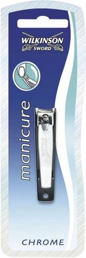 Pince coupe-ongles en acier inoxydable avec finition chromée WILKINSON