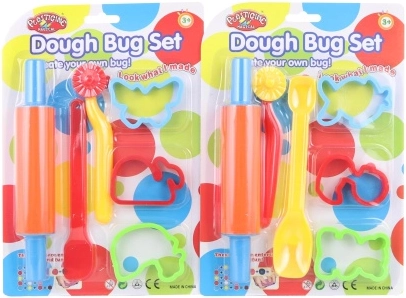 Set de modelage avec emporte-pièces et rouleau pour enfants