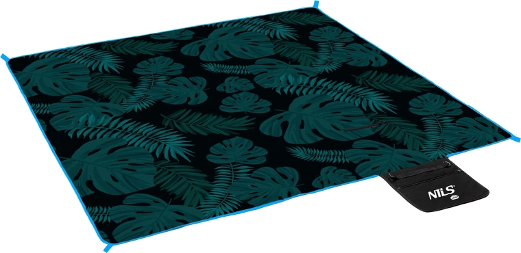 Couverture de pique-nique NILS Camp Leaves 200 × 200 cm