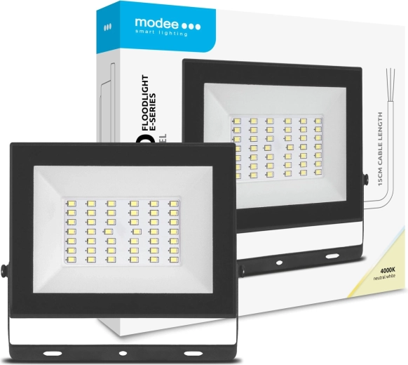 Projecteur LED Modee E-series Slim 30 W, 120°, 2400 lm, blanc neutre