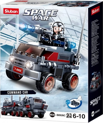 Sluban Space War hélicoptère de patrouille