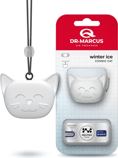 Dr. Marcus Cosmic Cat désodorisant pour voiture Winter Ice