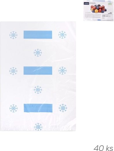 Sachets de congélation extra 35 × 25 cm (40 pcs)