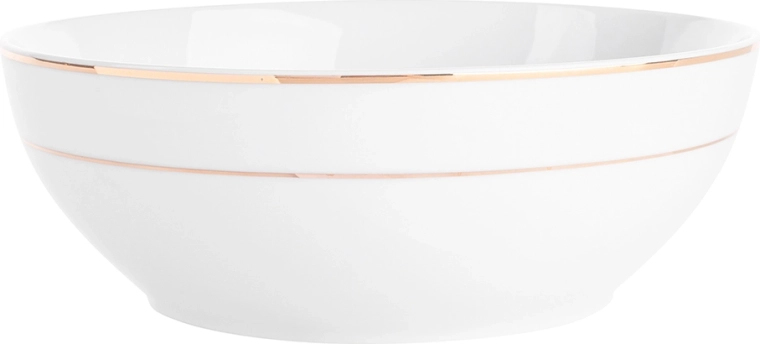 Saladier en porcelaine MariaPaula – ligne dorée 23 cm, 1,75 l