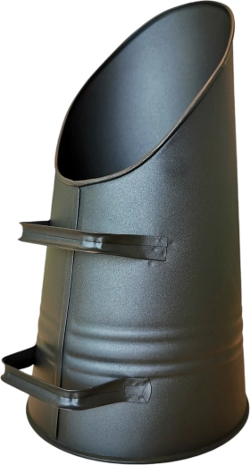 Seau à charbon noir 10 l