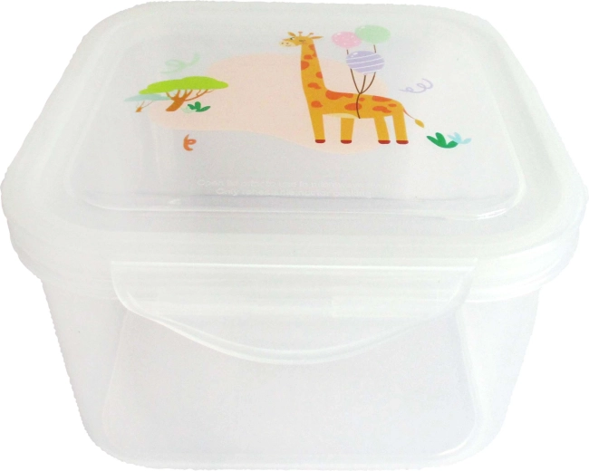 Boîte alimentaire en plastique Girafe 1 l