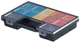 Organiseur NORP 12" avec 12 compartiments 287 × 186 × 50 mm