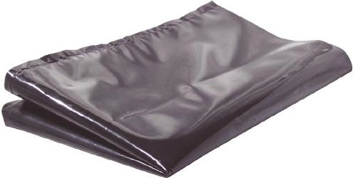 Bâche de construction et de jardin 5 × 6 m, noire, 0,10 mm