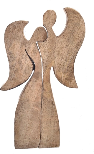 Décoration Ange mango embrace 22 cm