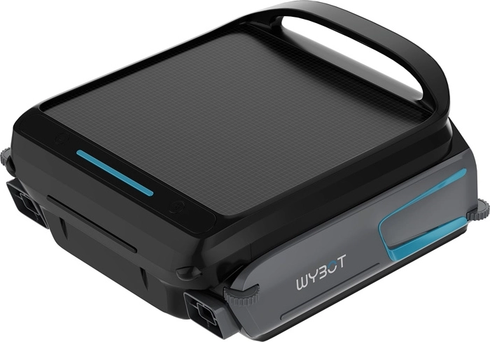 Écumeur robotique sans fil à énergie solaire pour nettoyage de surface de piscine WYBOT F1