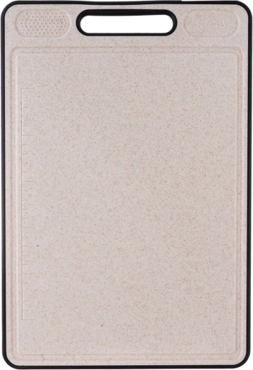 Planche à découper en plastique avec bord antidérapant 40 × 27 cm