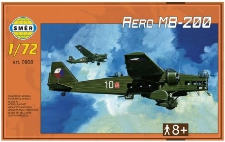 Maquette d’avion Aero MB-200 à l’échelle 1:72