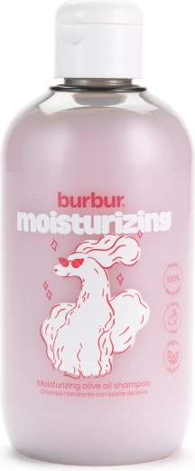 Burbur shampooing hydratant pour chiens à l’aloe vera et aux flocons d’avoine 400 ml