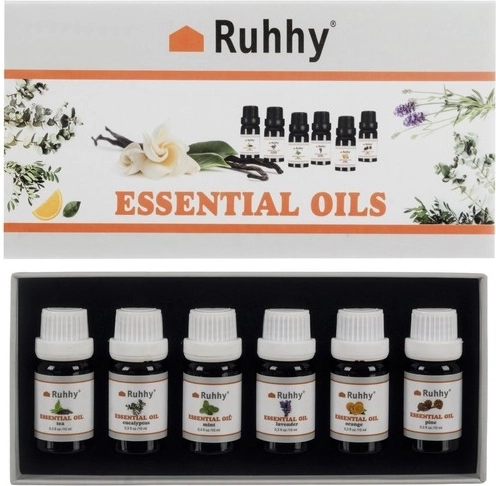 Ensemble Ruhhy d'huiles essentielles 6 x 10 ml