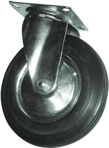 Roulettes pivotantes 200 mm, charge 120 kg