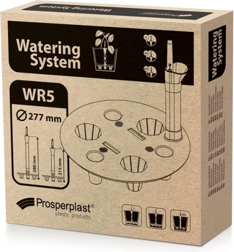 Système d’arrosage autonome ROUND 27,7 cm avec indicateur de niveau