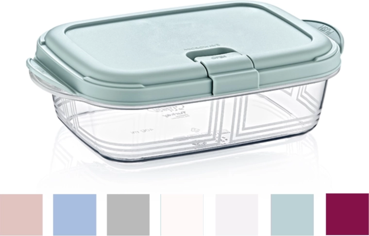 Boîte alimentaire 1,1 l avec couvercle push-up HOBBY LIFE