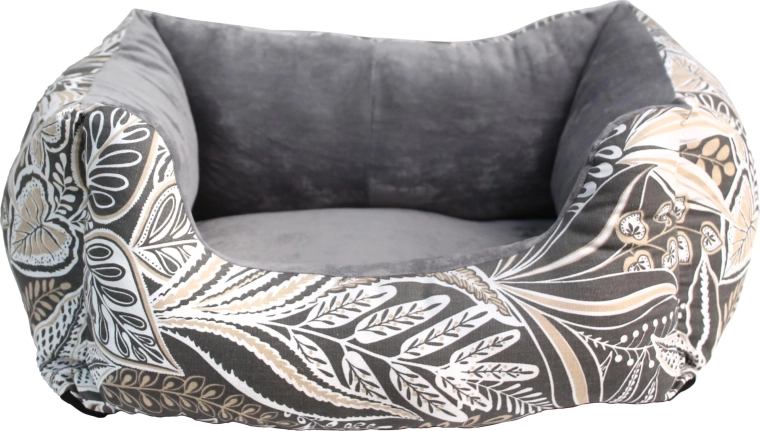 Panier Deluxe à motif feuilles 58 × 48 cm