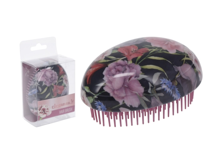 Brosse à cheveux compacte sans manche