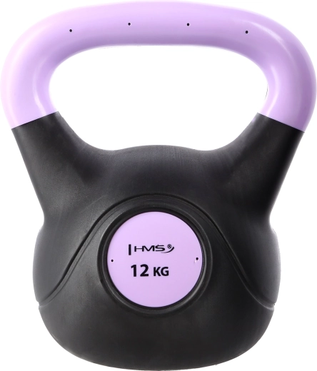 Kettlebell composite HMS Vin-Bell 12 kg violet clair