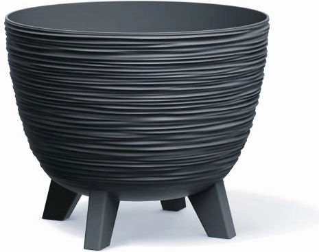 Cache-pot Furu anthracite 29 cm