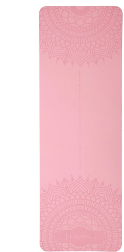 Tapis de yoga HMS YM10 rose clair