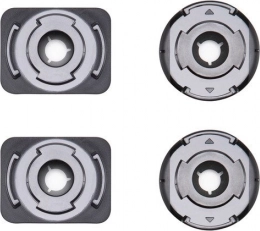 Supports adhésifs pour DJI OSMO ACTION – ensemble de bases plates et courbes