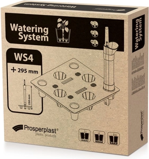 Système d’arrosage Square 29,5 cm pour pots Rato Low, Rato Square et Urbi Square