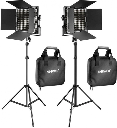 Kit de studio de panneaux LED Neewer 660 bi-color