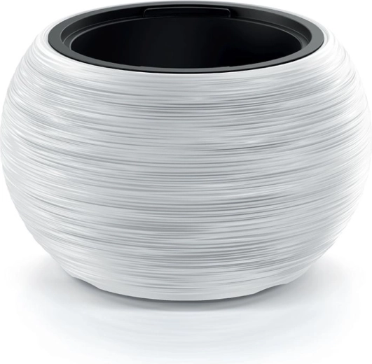 Cache-pot Furu Bowl 38 cm blanc avec insert intérieur