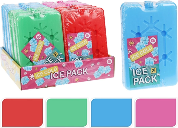 Packs réfrigérants pour glacière 165 g, assortiment de couleurs (2 pcs)