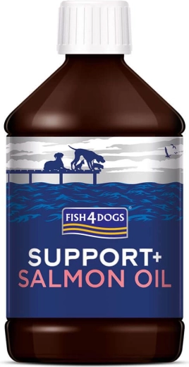 Huile de saumon pour chiens Support+ 500 ml